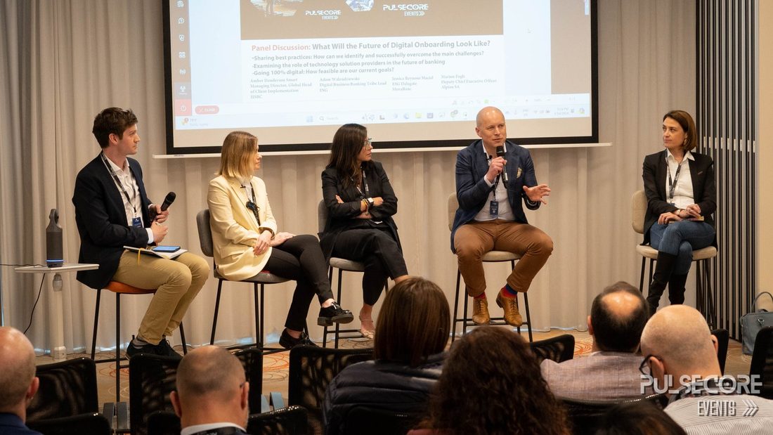 Photograph from a previous edition of the Excellence in Digital Banking International Summit (frame 1 of 3)