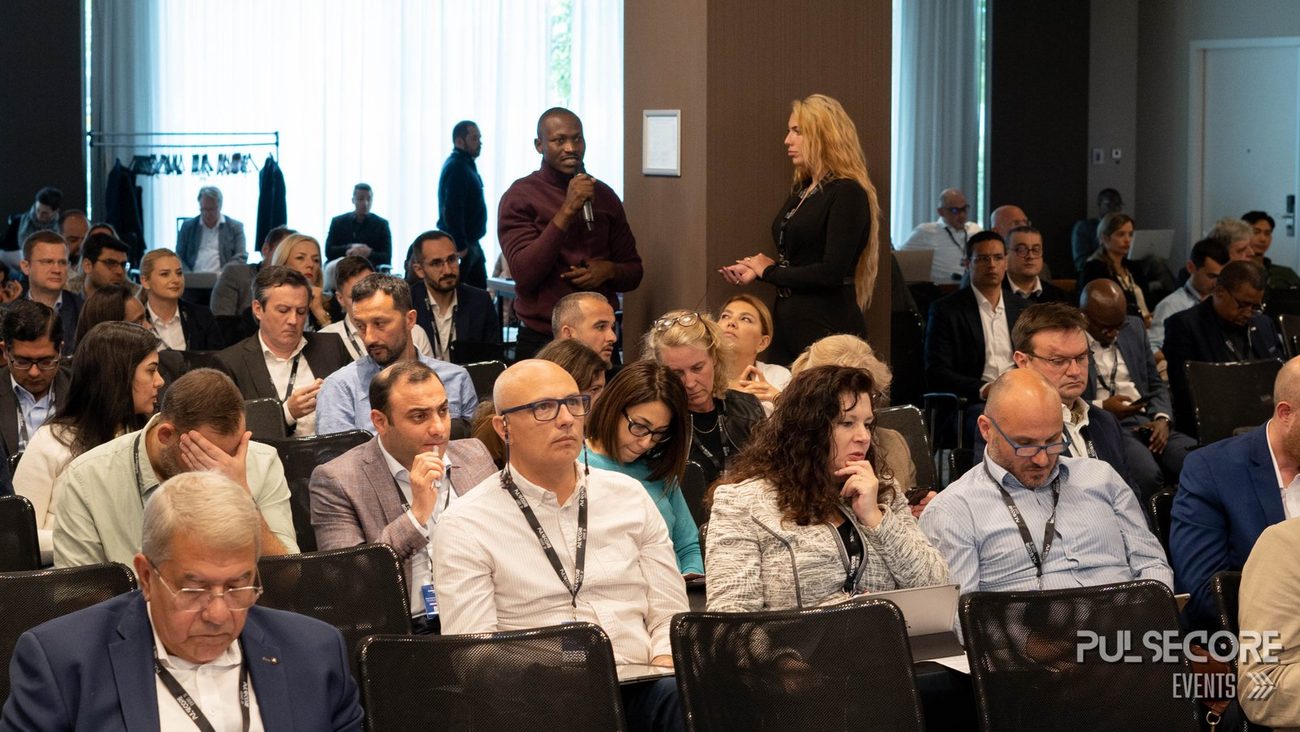 Photograph from a previous edition of the Excellence in Digital Banking International Summit (frame 2 of 3)